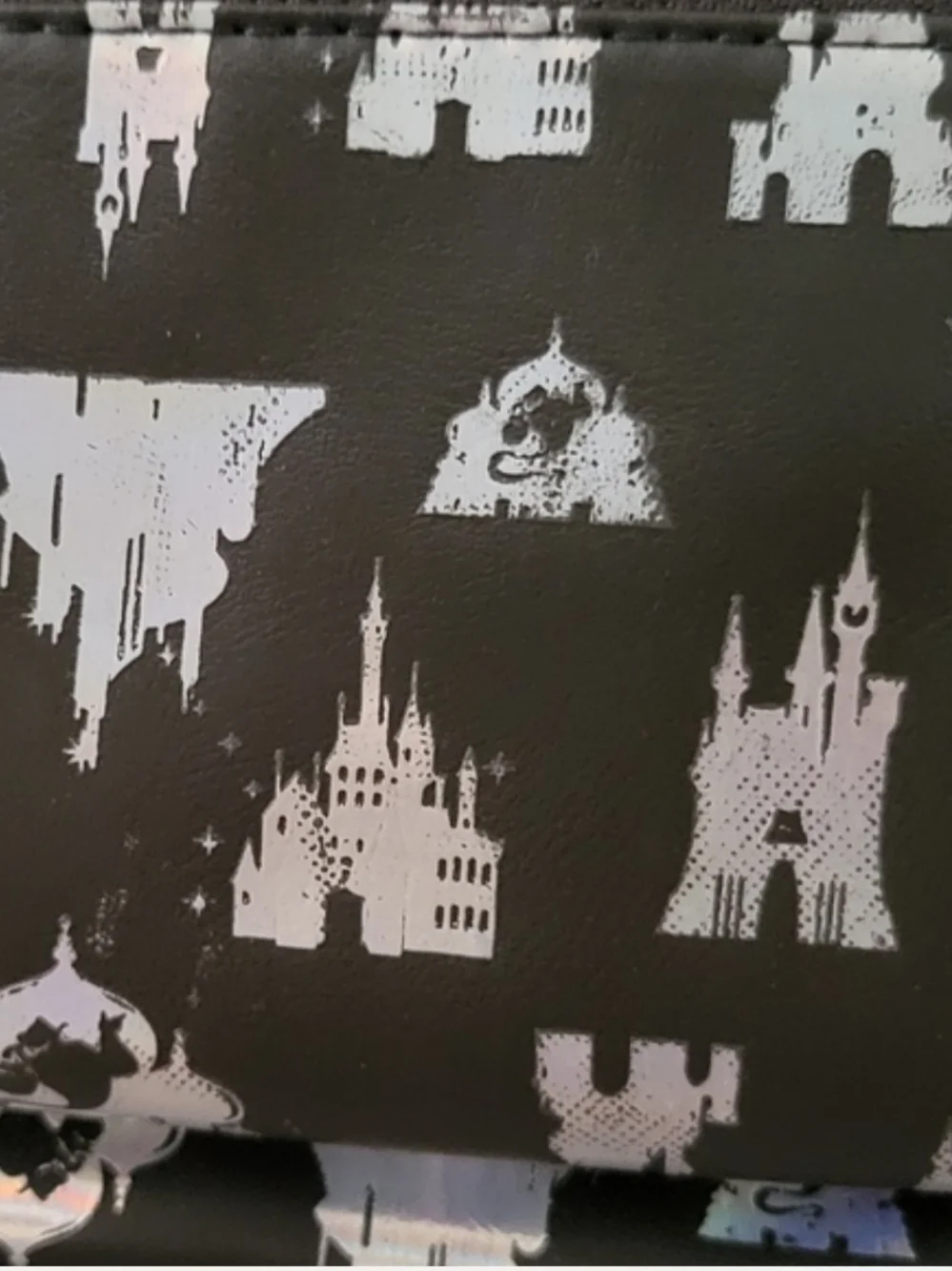 Disney Black Mini Backpack with Disney 100 Tag - Picture 2 of 3